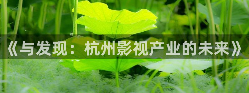 西宁星空站影城：《与发现：杭州影视产业的未来》